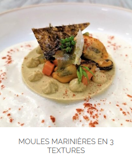 MOULES MARINIERES EN 3 TEXTURES